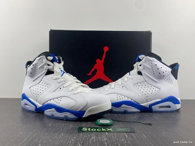Sport 6 Jordan Air Blue Retro 384664-107 (2014) 0705